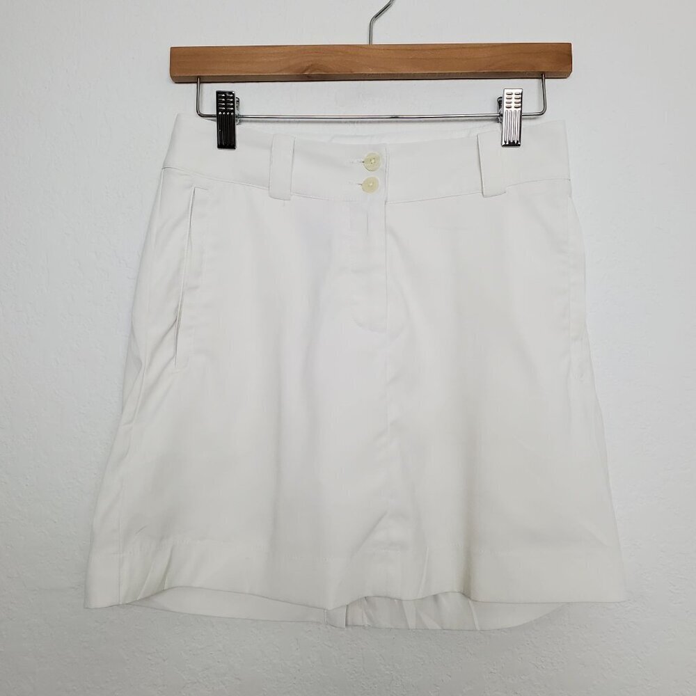 Nike White Women's Mini Skort